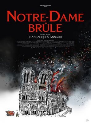 Notre-Dame brûle